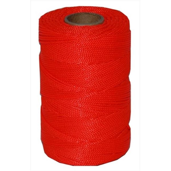T.W. Evans Cordage Co Inc T.W. Evans Cordage 11-186 Number 18 Twisted Nylon Mason Line with 550 ft. in Orange 11-186 - main
